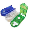 Translucent Pill Box with Cutter